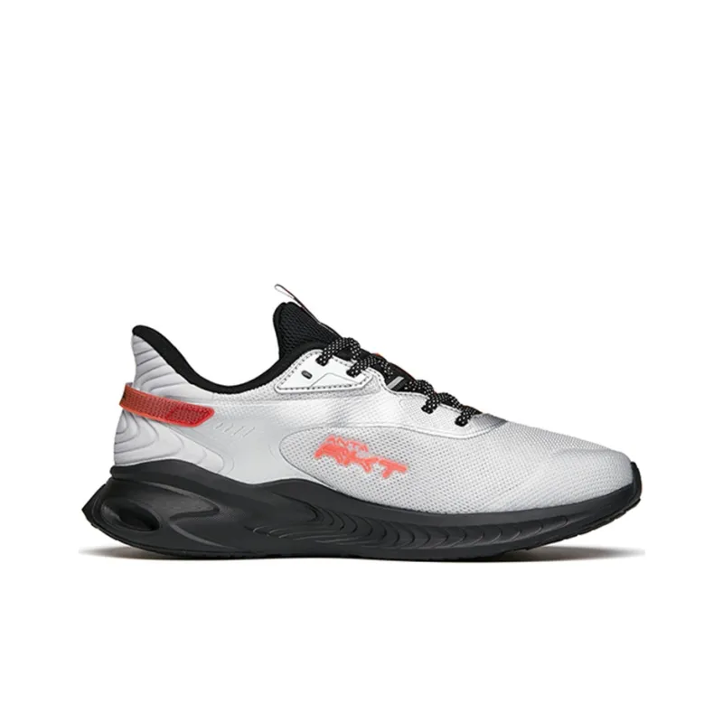 Anta Rocket 2.0 Slip Resistant, Abrasion Resistant, Lightweight Low Top Running Shoes Men's Silver-1