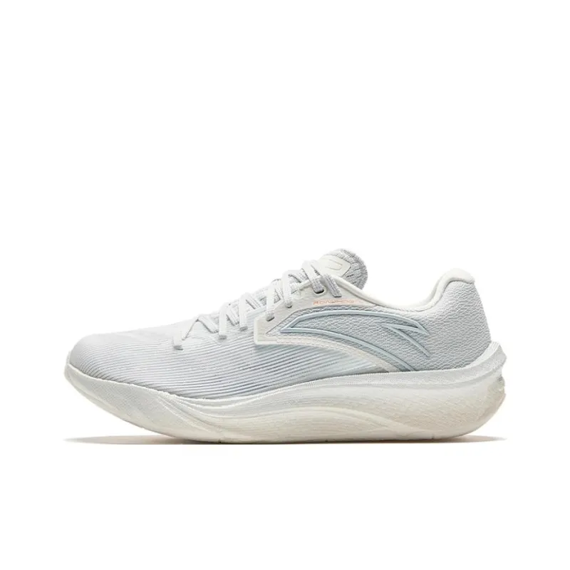 Anta Asphalt Road Fighter 2.0 Cushioned Slip Resistant Abrasion Resistant Low Top Running Shoes Women's White-0