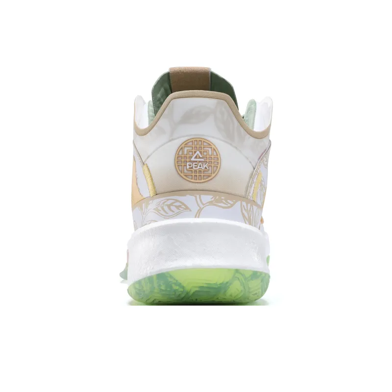 PEAK Surfing The Big Triangle 1.0 Basketball Shoes Men High Top Yellow/White-3