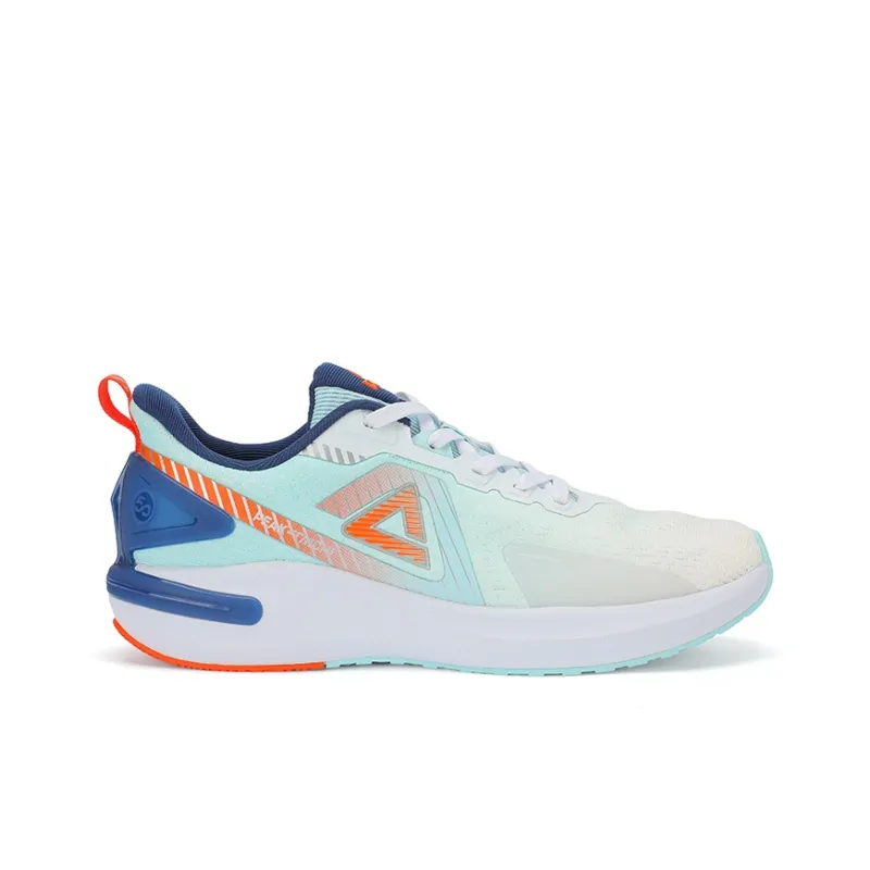 PEAK State Extreme 5.0 Cushioned Wear Resistant Breathable Low Top Running Shoes Men's Baymax/Light Blue-1