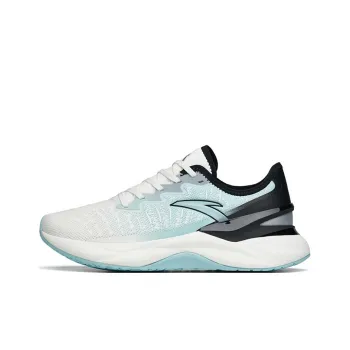 ANTA Tron 2.0 Running Shoes Men Low Top Ivory White/River Blue/Black