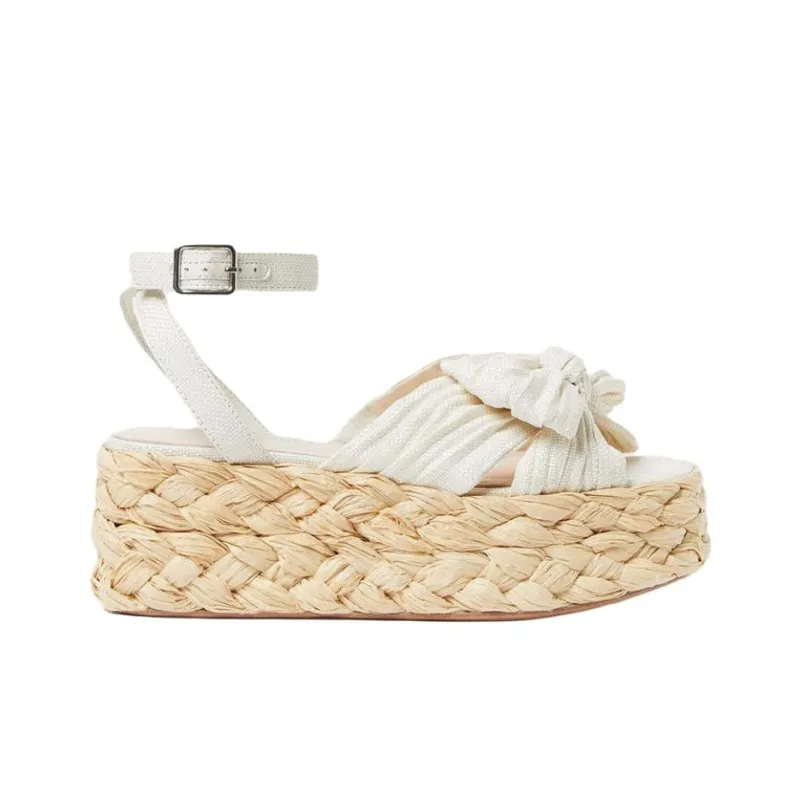 Loeffler Randall Gaby One-Strap Sandals 7cm Women's White-1