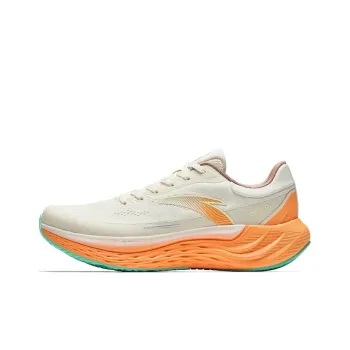 Anta Travel Step Anti-Slip Wear-Resistant Low-Top Casual Running Shoes Men's Thick Heather Gray
