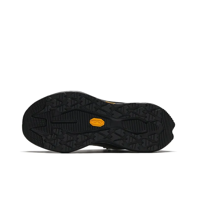 Anta Wild PRO Cushioned Wear-Resistant Breathable Low-Top Running Shoes Women's Black Gray-4