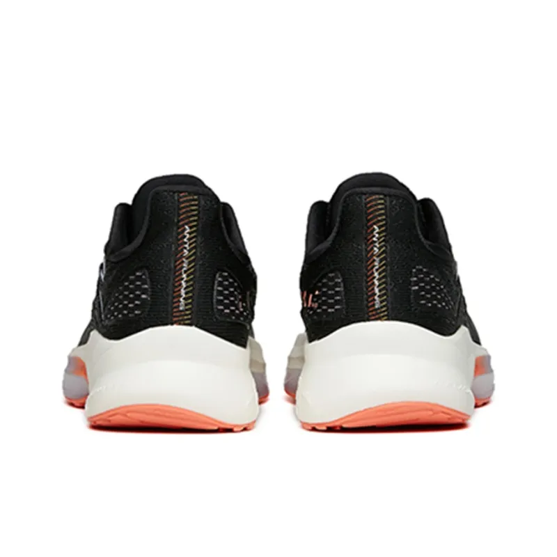 Anta Rocket 3.0 Cushioned Slip Resistant Abrasion Resistant Low Top Running Shoes Women's Black Purple Gray-3