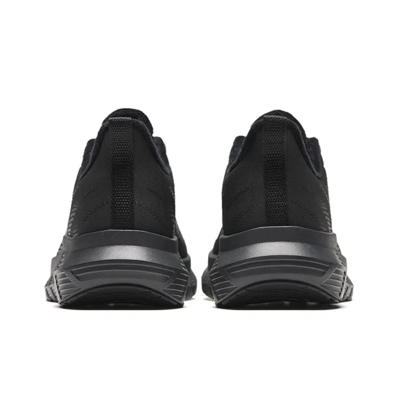 Anta Light Cloud Cushioned Wear-Resistant Lightweight Low-Top Running Shoes Men's Black-2