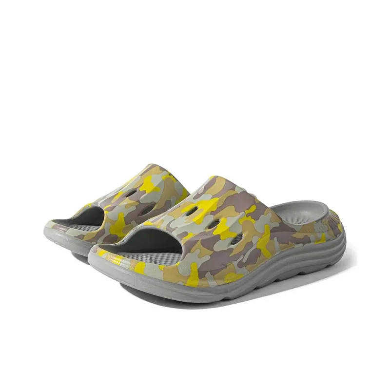Hungo Cut Out Graffiti Slide Slippers Men's-7