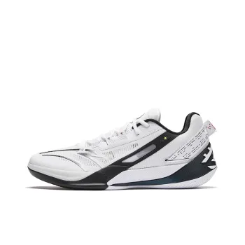 Anta Sweep 5 Cross The Road Cement Killer Coverage Low Top Basketball Shoes Men's White Black