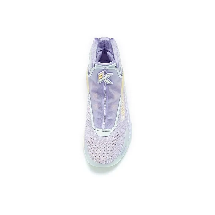 Anta KT5 High Top Basketball Shoes Men's Light Purple-1