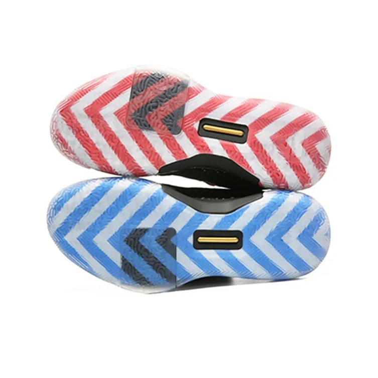 PEAK Flash Cushioning Anti Slip And Wear Resistant Low Top Basketball Shoes Men's Mismatched-4