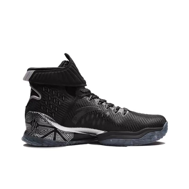 ANTA KT3 Basketball Shoes Men High Top Black/Silver-1