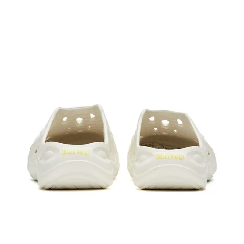 Anta Chaobai 1.0 Quiet Slide Slippers Men's White-3