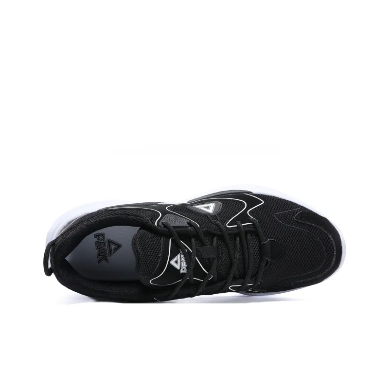 PEAK Mountain Hiking Collection Rebound And Breathable Low Top Sports Casual Shoes Men's Black Baymax-4