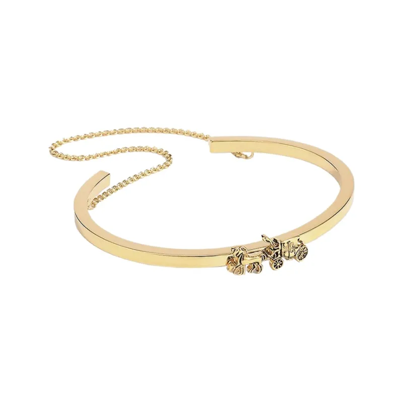 COACH Brass Bangles Women's Gold-0