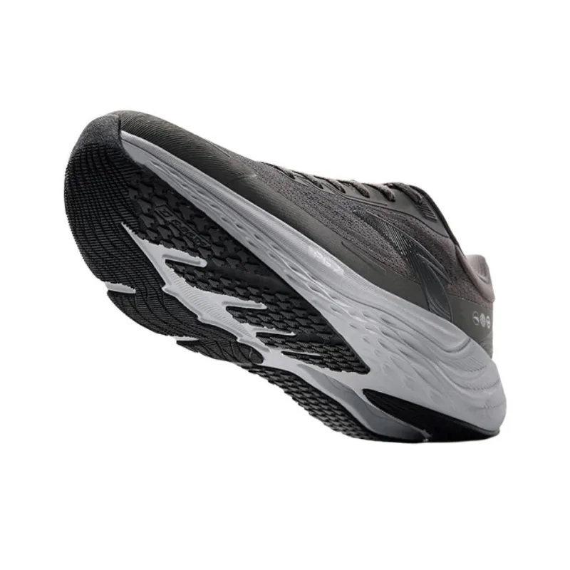 Anta Travel Step Cushioning Breathable Low-Top Casual Running Shoes Men's Obsidian Gray-5