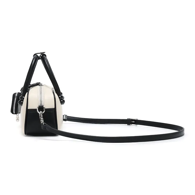 SNOOPY PU Handbag Crossbody Bag Regular Women's Black-4