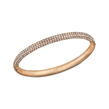 Swarovski Stone Bangles Women's Gold