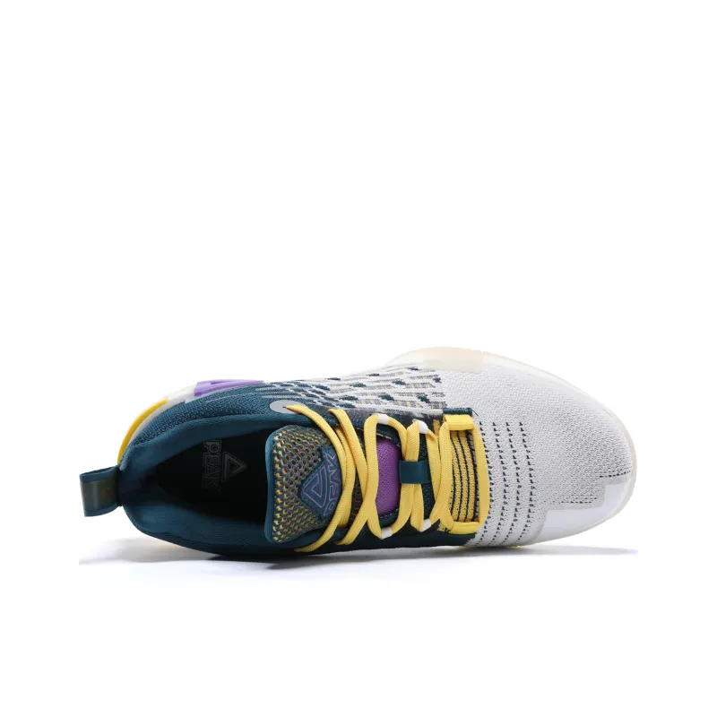 PEAK Taichi Speed Eagle Mid Top Performance Basketball Shoes Men's Deep Ink Blue-4