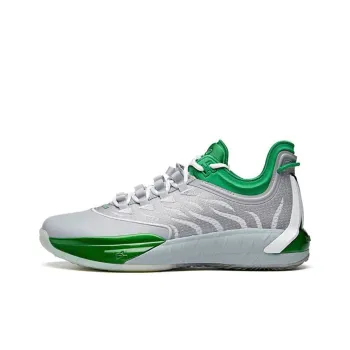 Anta Gordon Hayward GH1 Anti Slip Wear Resistant Low Top Basketball Shoes Men's Gray Green