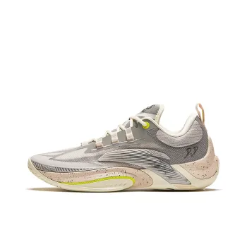 ANTA InstANTAneous 1 Basketball Shoes Men Low Top Gray White