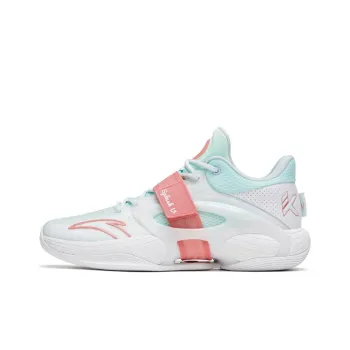 ANTA KT SPLASH V Basketball Shoes Men Low Top White/Green/Pink