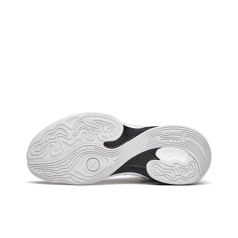 Anta KT7 KT ROCCO Cushioning Support High Top Performance Basketball Shoes Men's Gray White-4