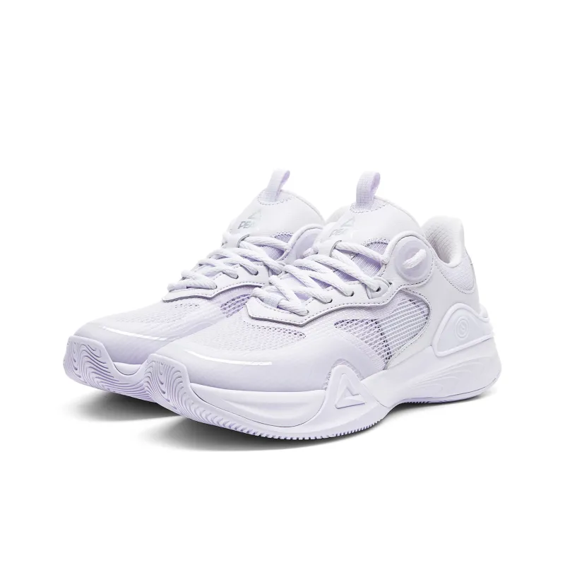 PEAK Lanying Basketball Shoes Women's Low Top Purple-2