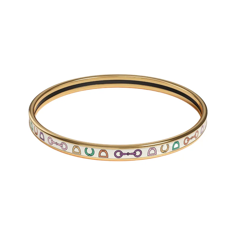 HERMES Bangles Unisex Gold-0
