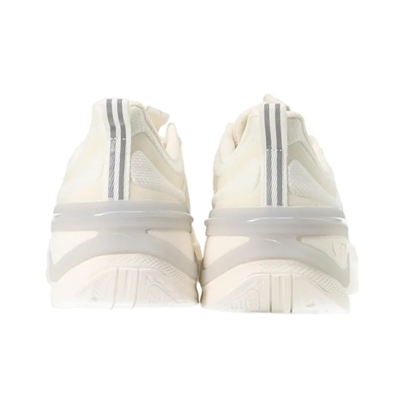 Anta C37 Series Breathable Lightweight And Wear Resistant Low Top Running Shoes Men's White Silver-3