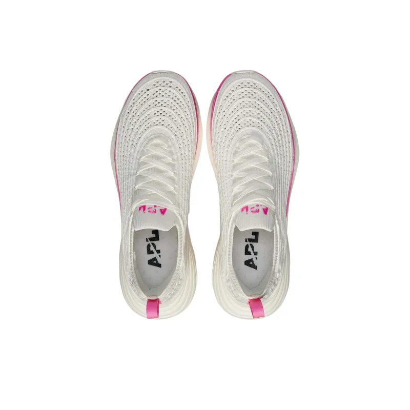 APL ATHLETIC PROPULSION LABS TechLoom Zipline Low-Top Casual Shoes Women's White Pink-2