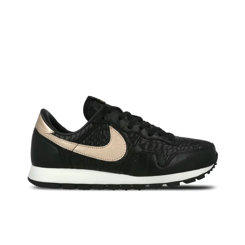 Nike Air Pegasus 83 Premium Quilted Black Metallic Rose Gold Women's-1