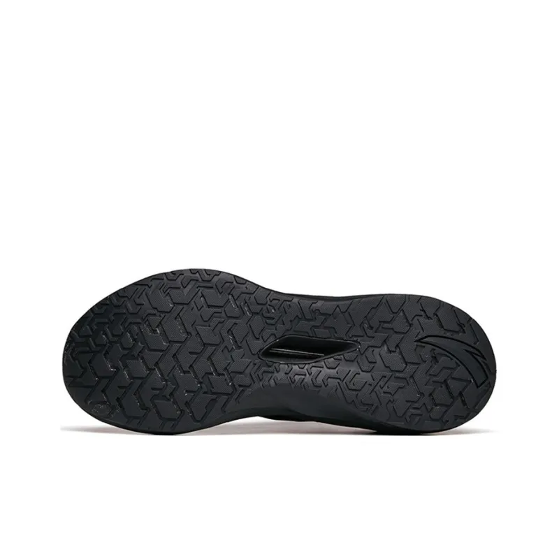 Anta Tron 2.0 Durable Breathable Low-Top Running Shoes Men's Black Gold-4