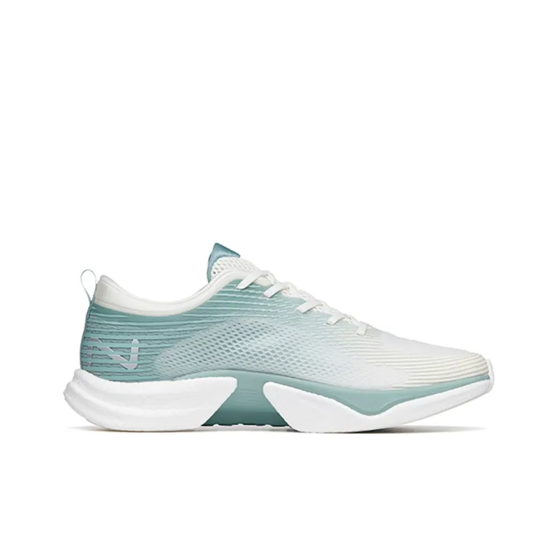 ANTA Four Generations Of Hydrogen Running Running Shoes Men Low Top Ivory White/Light Smoke Green-1