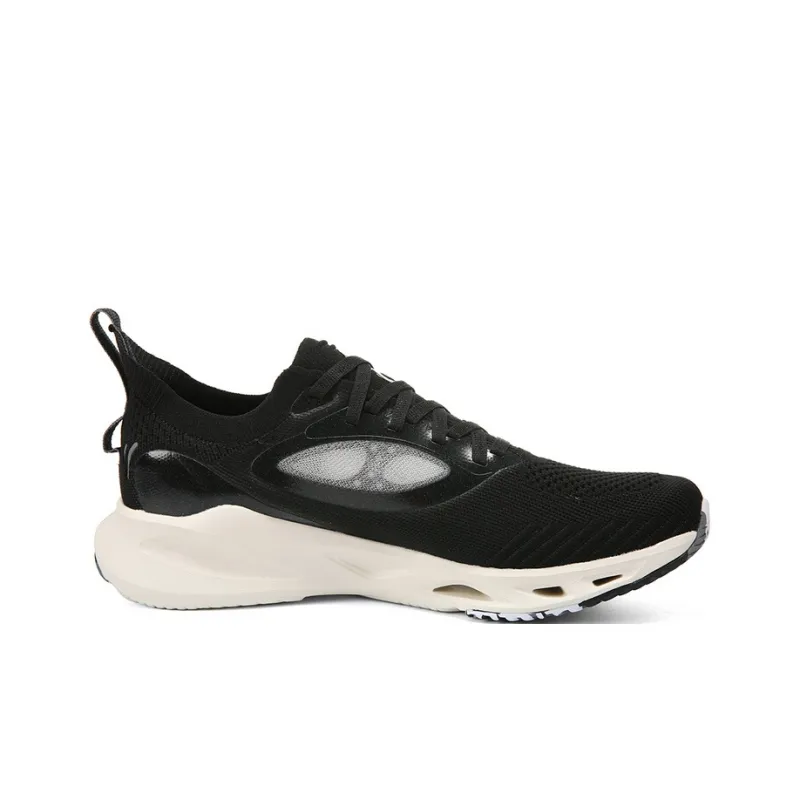 PEAK Pioneer 8 Abrasion Resistant Breathable Low Top Running Shoes Unisex Black-1