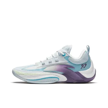 Anta Instantaneous 1 MOP Cushioning Wear Resistant Low Top Basketball Shoes Men's Phantom Blue