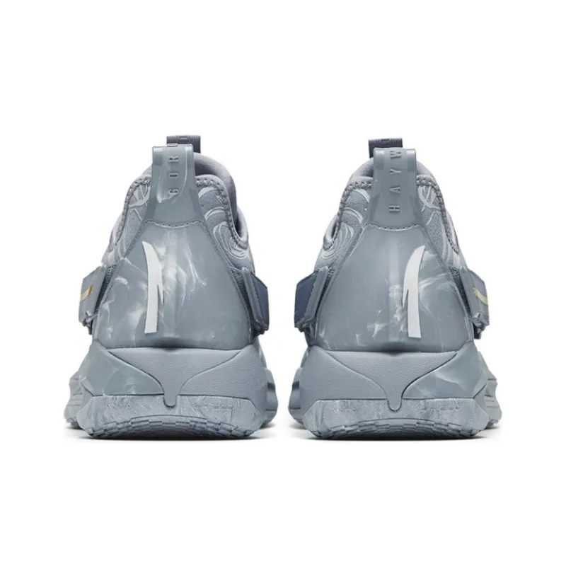 ANTA GH3 Basketball Shoes Men Low Top Marble/Gray-3