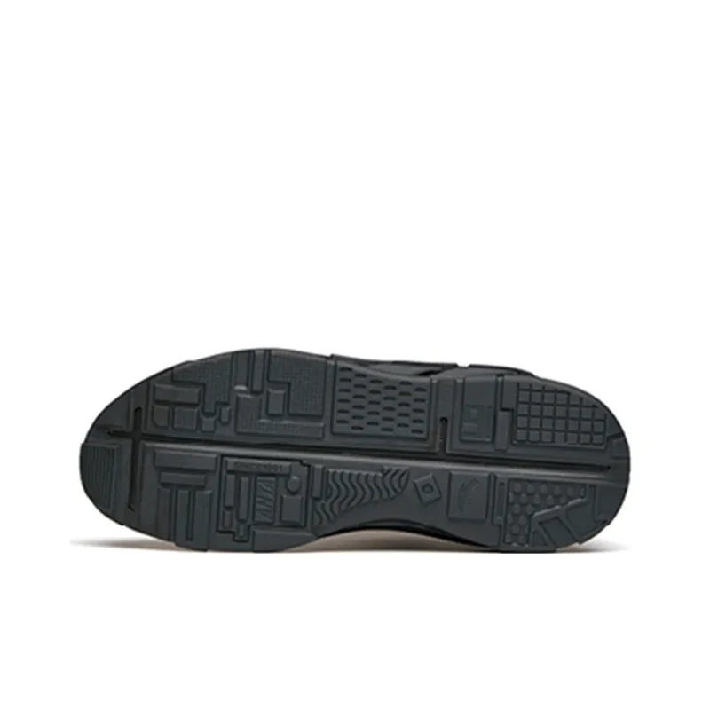 Anta AT91 Anti Slip And Wear Resistant Coverage Mid Top Running Shoes Men's Black-5