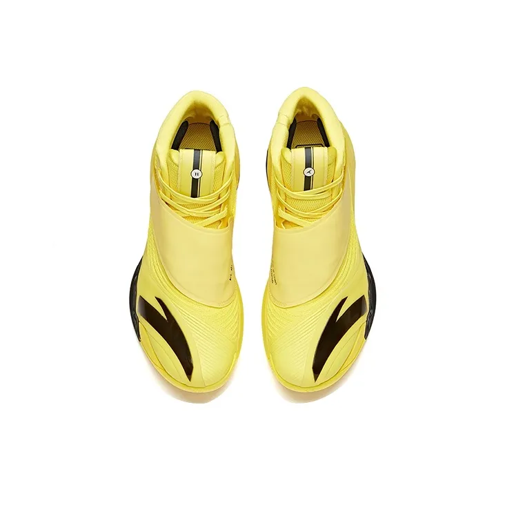Anta KT6 KT 'Dragon' Durable Breathable High Top Basketball Shoes Yellow-2