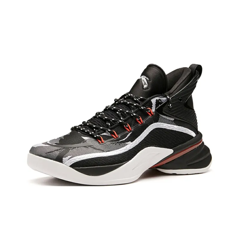 Anta UFO2.0 Celestial 2 High-Top Basketball Shoes Men's Black Gray-1