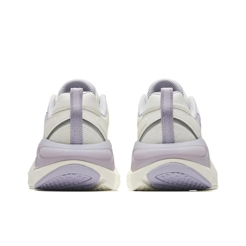 Anta C37+ Shock Absorbers Rebound Low Top Running Shoes Women's White Purple-3