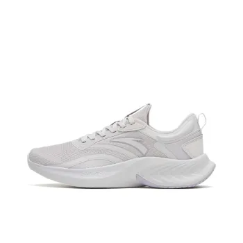 Anta Stinger SE Anti Slip And Wear Resistant Breathable Low Top Running Shoes Women's Gray Purple
