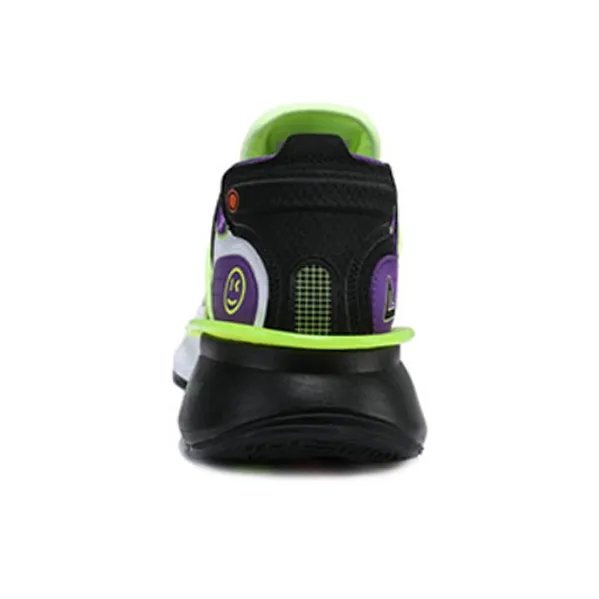 PEAK Tai Chi 2.0 Guanglun Cushioning Anti Slip And Wear Resistant Low Top Running Shoes Men's White Purple-2
