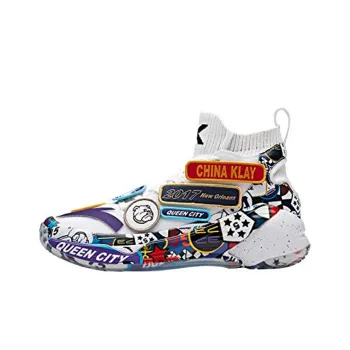 Anta KT4 KT ALL STAR Cushioning Anti Slip And Wear Resistant High Top Performance Basketball Shoes Men's White