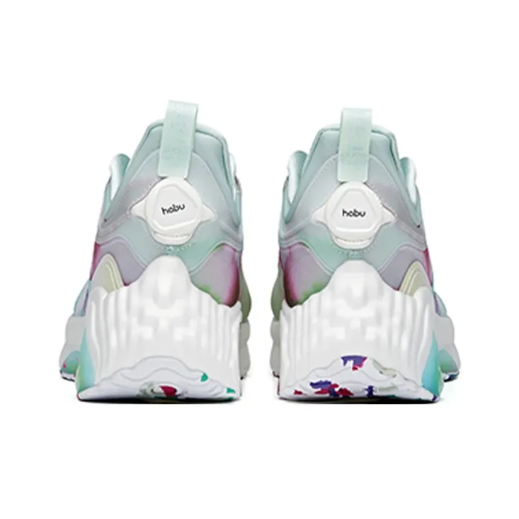 Anta Star Mountain Cushioned Slip-Resistant Abrasion-Resistant Breathable Low-Top Running Shoes Men's Foam Green-4