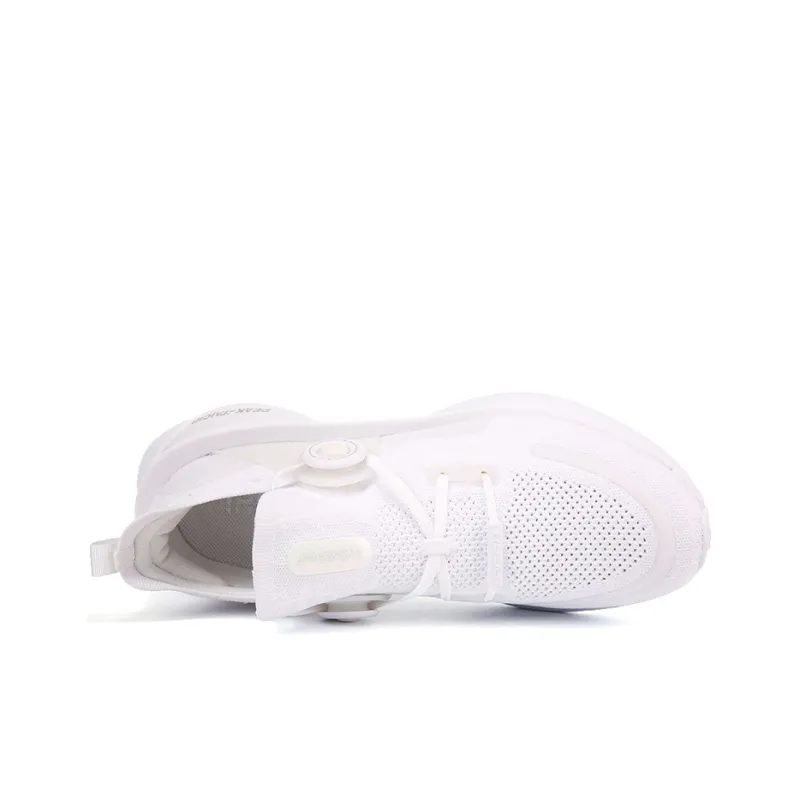 PEAK Tai Ji2.0 Anti Slip Wear Resistant Low Top Running Shoes Women's White-3