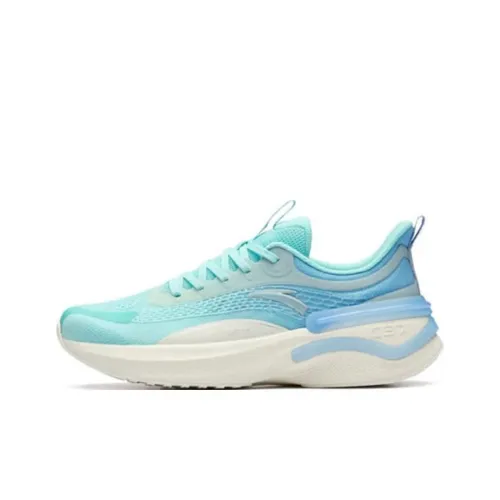 ANTA C37 Series Running Shoes Men Low-Top Light Blue/Dazzling Blue/Ivory White