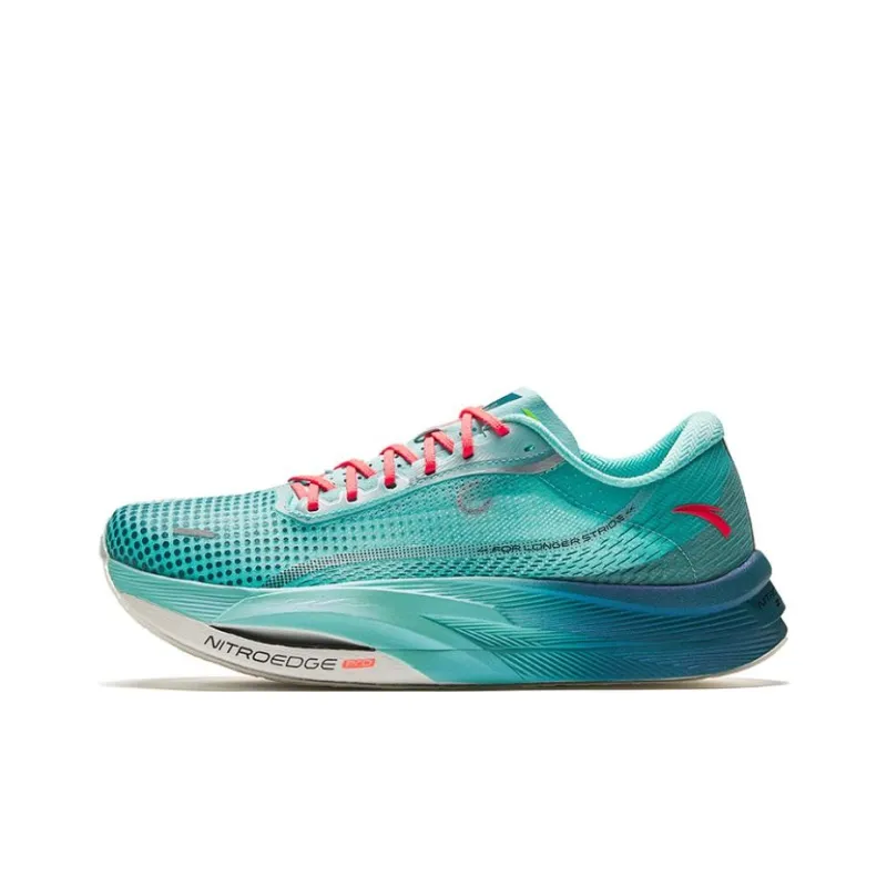 Anta C202 5 GT Cushioned Slip Resistant Low Top Running Shoes Unisex Blue-0