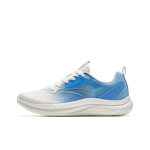 Anta Lingyun Anti-Slip Wear-Resistant Low-Top Running Shoes Men's Blue White