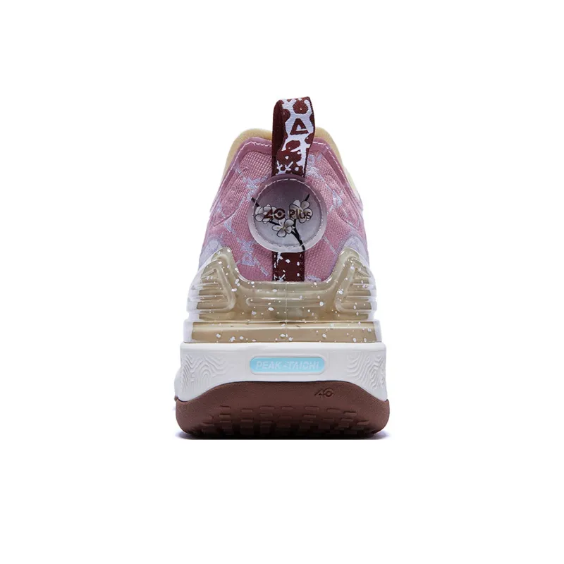 PEAK Tai Chi 4.0 PLUS Low Top Running Shoes Women's Pink White-4