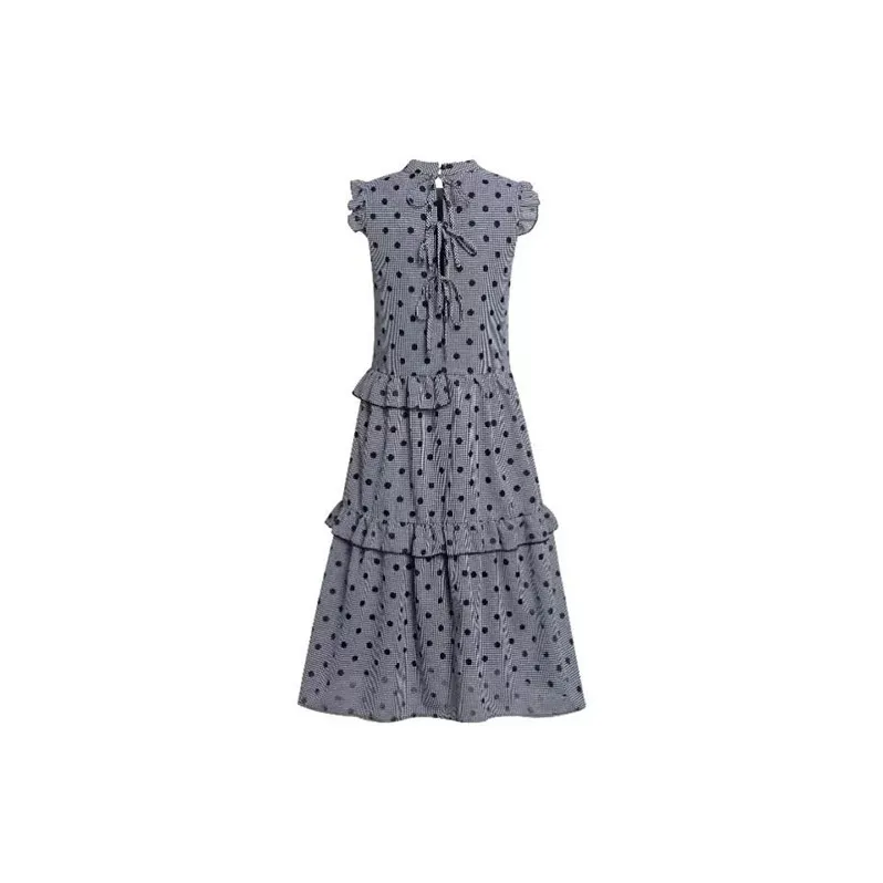 COVT Short Sleeved Dress Women's Polka Dot-1
